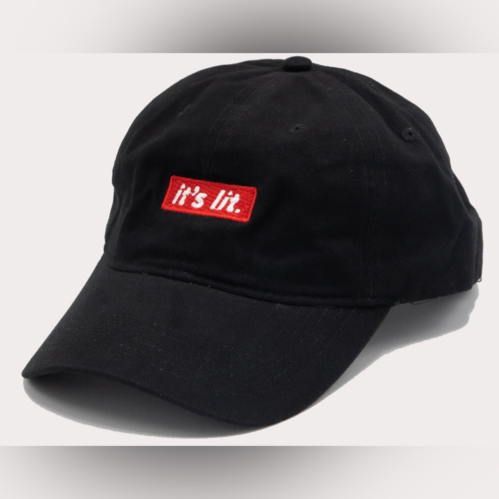 It’s Lit Baseball Dad Hat Unisex